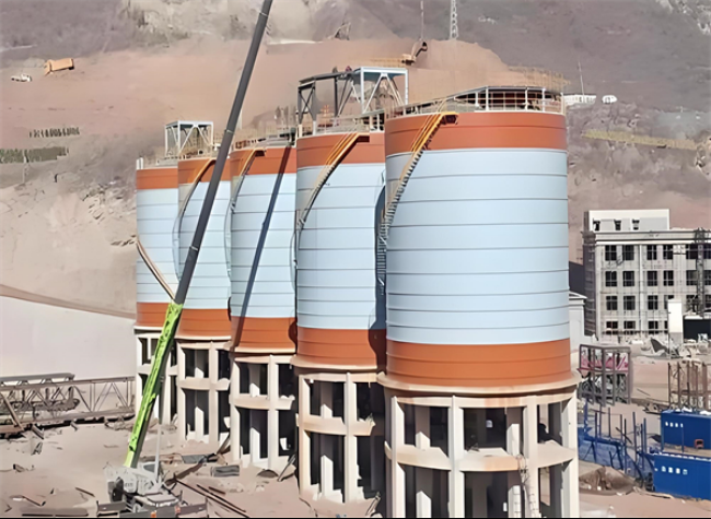 苏尼特左高架钢板仓